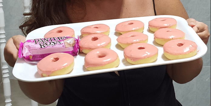 receta donuts pantera rosa